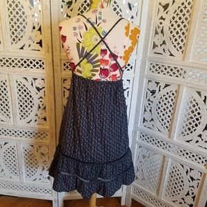 Flower Peasant Dress